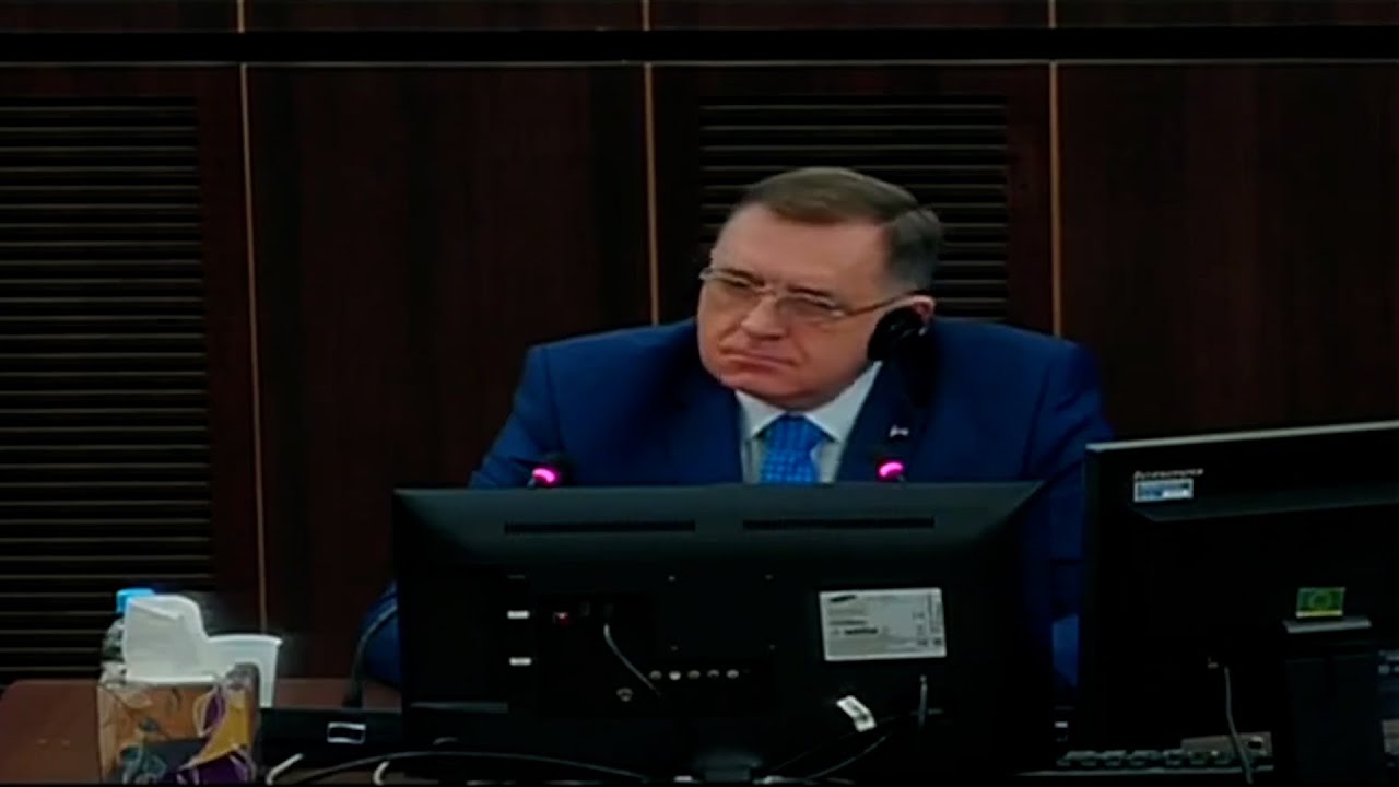 Video svjedočenja Milorada Dodika u Sudu BiH