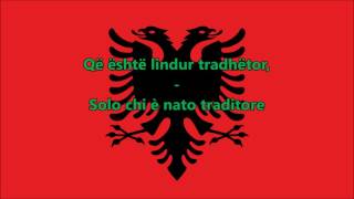 Inno nazionale dell' Albania (albanese/italiano) - Anthem of Albania Resimi