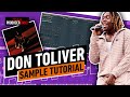 (SAUCE) How to Make Samples for DON TOLIVER'S "Life of a Don" Album
