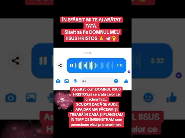 O tânără plînge de bucurie că sa milostivit Bunul Dumnezeu să i se arate ✓