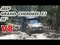 35 jeep grand cherokee zj extreme off road  flowmaster 44 sound