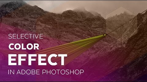 Selective Color Effect in Adobe Photoshop