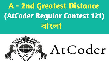A - 2nd Greatest Distance | Score - 400 | Solution | AtCoder Regular Contest 121 | C++