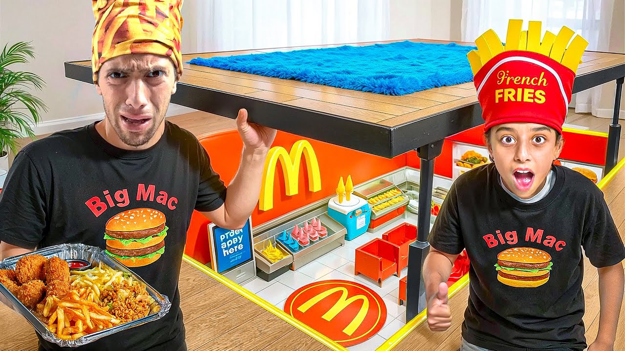 JE TRAVAIL CHEZ MCDO POUR LA PREMIÈRE FOIS😱