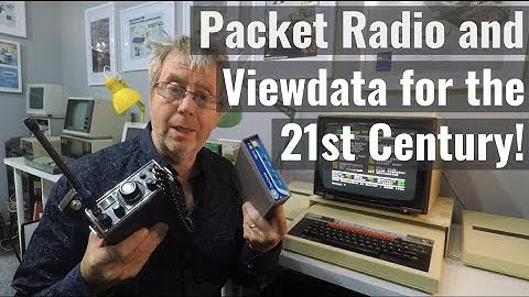 Packet Radio, and Viewdata for the 21st century!