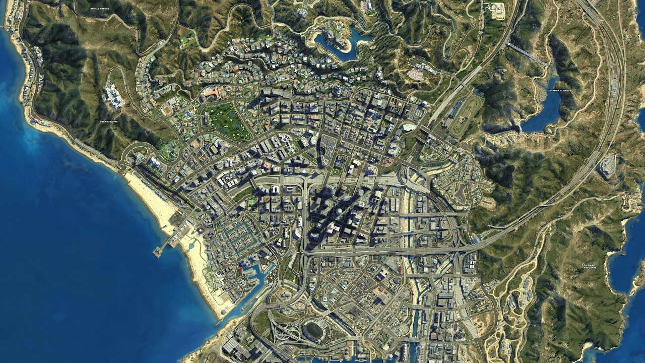 Downtown gta 5 район фото 68