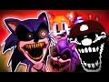 Lord x reacts to mx vs lord x  sprite animation mario pc port vs sonic port