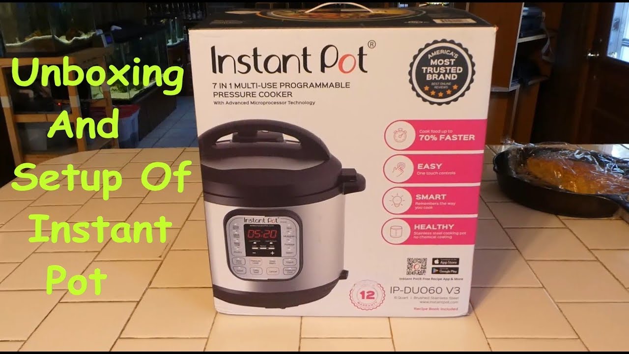 Instant Pot Water Test Demo (IP-DUO60 7-in-1) 