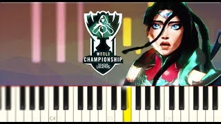 Phoenix - Piano Tutorial - League of Legends Worlds 2019 видео