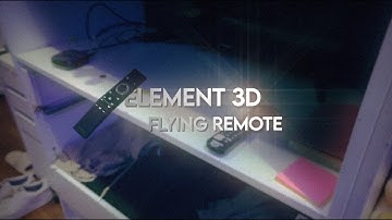 FLOATING REMOTE element 3d - STRANGER THINGS inspired