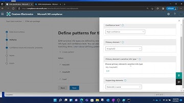 Step by step how to setup Exact Data Match (EDM) info type in compliance.microsoft.com