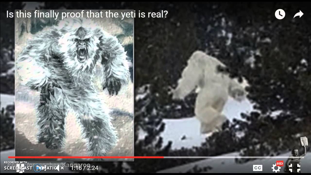 Footage Taken Of Spanish Yeti Abominable Snowman In Pyrenees, Formigal