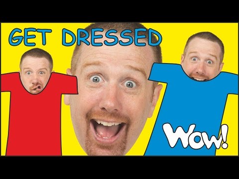 Get Dressed Kids | Kids Story With Steve And Maggie | Short Stories For Kids From Wow English TV