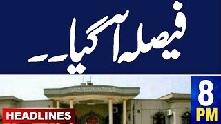 Samaa News Headlines 8PM | Lawyer Protest in Country Wide | 08 May 2024 | SAMAA TV