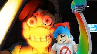 ESCAPE MR.RUSTY'S AUTO SHOP! (SCARY OBBY) RAINBOW MAGIC CARPET JUMPSCARE + WALKTHOUGH