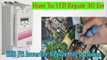 How To VFD Repair & IGBT Check KEB F5 30 Kw