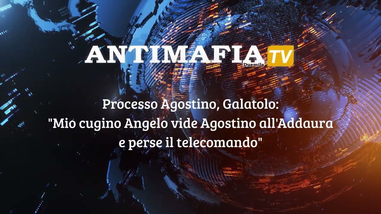 Processo Agostino, Galatolo: 