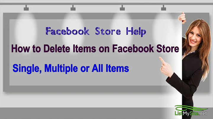 How to Delete Items from Facebook Shop Page in 2021