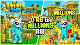 I Revealed A Secret Trick to make 1 million in Banana Smp #minecraft 