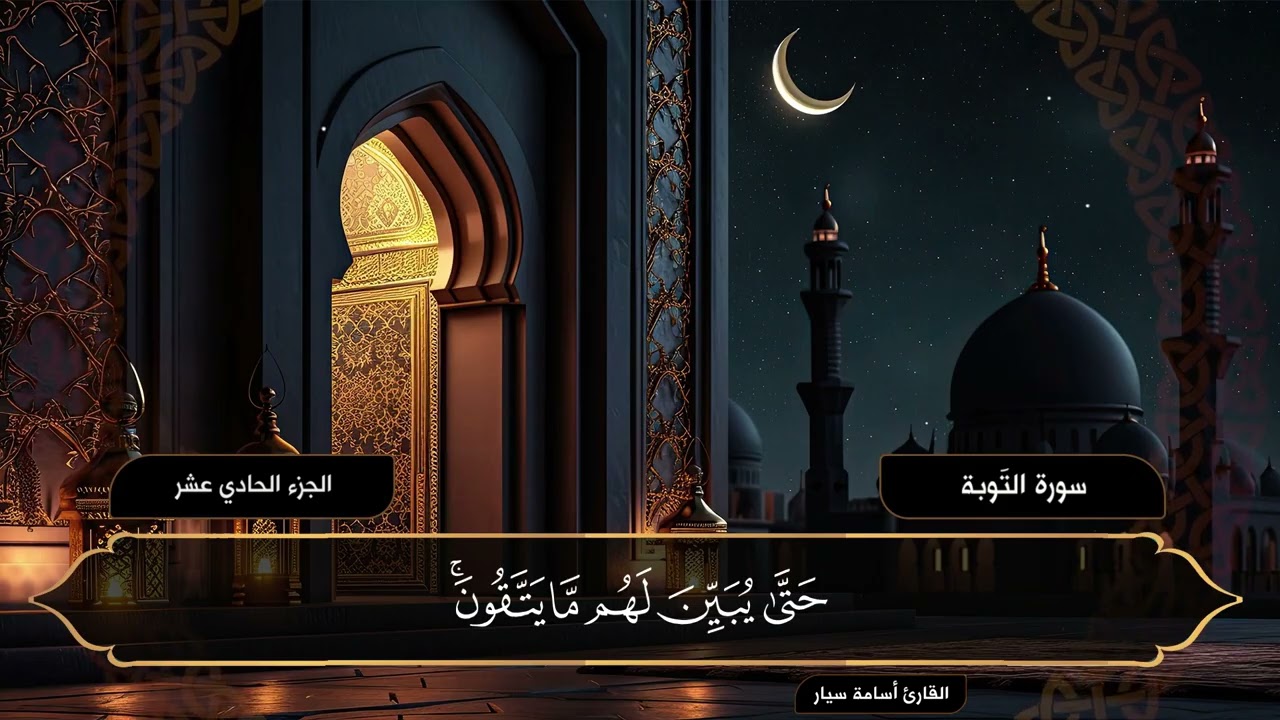 الجزء الحادي عشر | القرآن الكريم | القارئ أسامة سيار