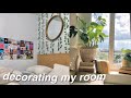 DECORATING MY BEDROOM *aesthetic/tiktok/pinterest inspired bedroom*