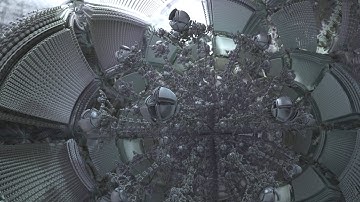 Through - A journey in a Mandelbulb3d fractal world.