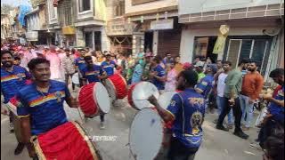 NATRAJ NASHIK DHOL / KHUDA GAWAH / CHARKOP CHA RAJA VISARJAN SOHALA 2023 / BANJO PARTY MUMBAI 2023