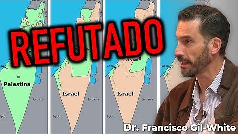¿Israel robó tierras palestinas? EXPERTO DESMIENTE Mitos del conflicto || Francisco Gil-White