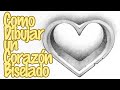 Como Dibujar un Corazón Biselado Paso a Paso