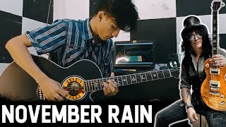 November Rain (Guns N' Roses) - Acoustic Guitar Cover Full Version chords
