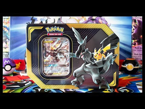 Pikachu & Zekrom Tag Team Tin Pokemon Cards Opening! - YouTube