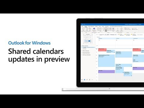 Preview new shared calendars updates in Outlook for Windows