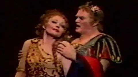 Gwyneth Jones & Jon Vickers sing "Pur ti miro" - LIVE, 1978