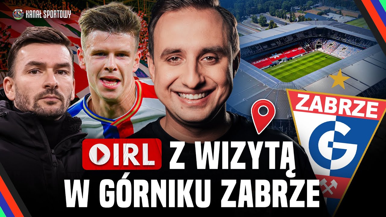 GÓRNIK ZABRZE: TOUR PO KLUBIE! PIŁKARZE, TRENERZY, SPOŁECZNOŚĆ. IRL: ZAPRASZA ADAM SŁAWIŃSKI