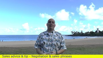 Negotiation phrases and strategies to close deals - Scott Sylvan Bell
