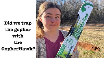 Gopher Trapping with the Gopher Hawk