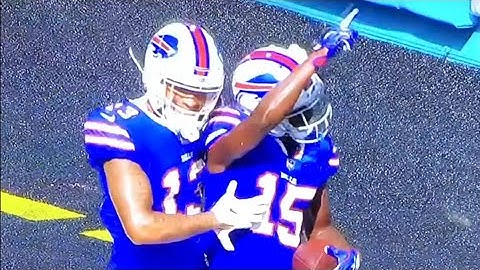 Watch Josh Allen throw a 40 yard touchdown to WR John Brown!!!  NFL Week 2 2020