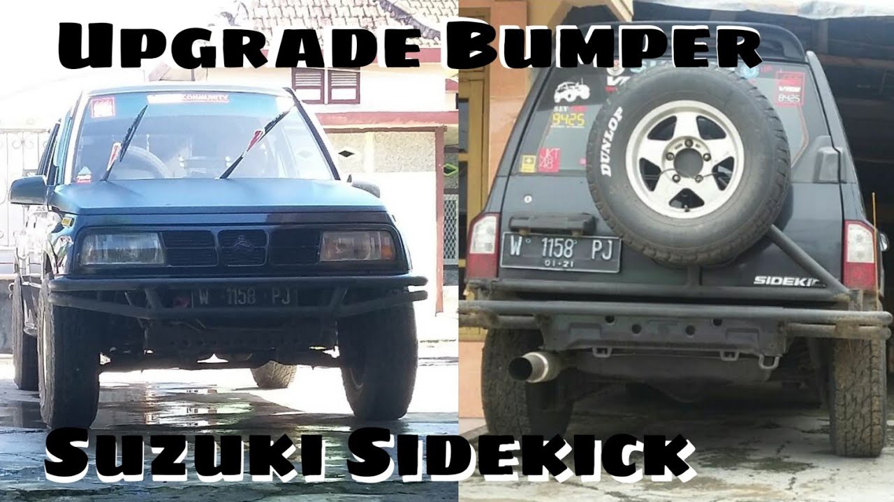 Ngerusak Bumper Suzuki Sidekick Youtube