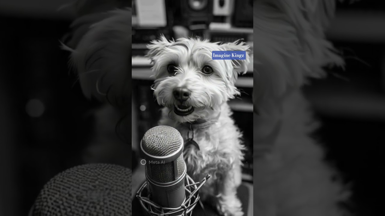 Ai Dog singing the viral song 😂