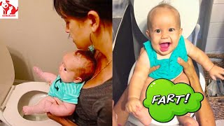 Funny Reactions when Babies Fart  Funny Baby Farts  Funny Pets Moments