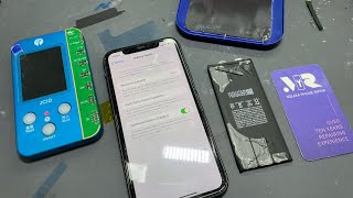 How to change iPhone 11 battery with health 100% using JC v1S screenshot 5