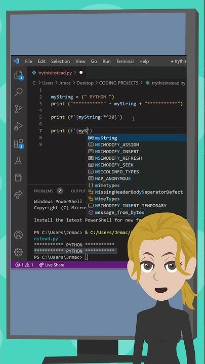 TRY THIS METHOD | Using the f string method to shorten your code in ...