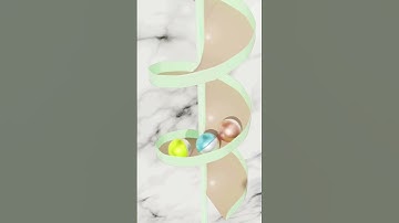 The Yellow Marble’s Unexpected Move 😱🔥| For Fun ! #motiongraphics #satisfying #shortvideo