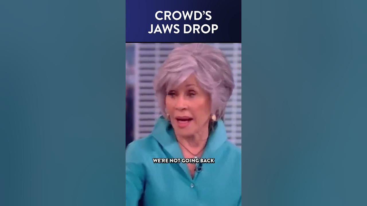 Watch ‘The View’ Hosts Run Cover for Sickening Jane Fonda Comment #Shorts | DM CLIPS | Rubin Report