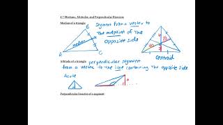 Honors Geometry 4 6 and 4 7 Notes