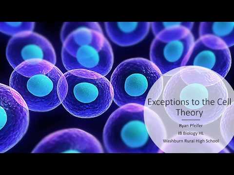 فيديو: لماذا الاستثناءات لنظرية الخلية؟