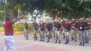 Pratical Training at RMZ ECOSPACE  by Alert Commandos Training Manager Mr C. Venkateshan