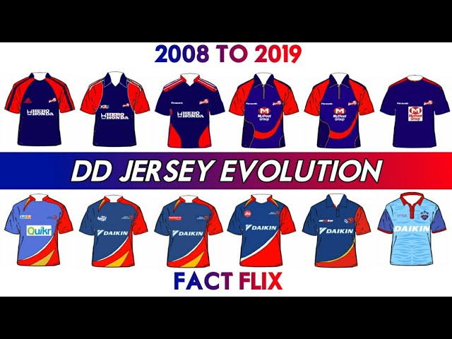 delhi capitals jersey change