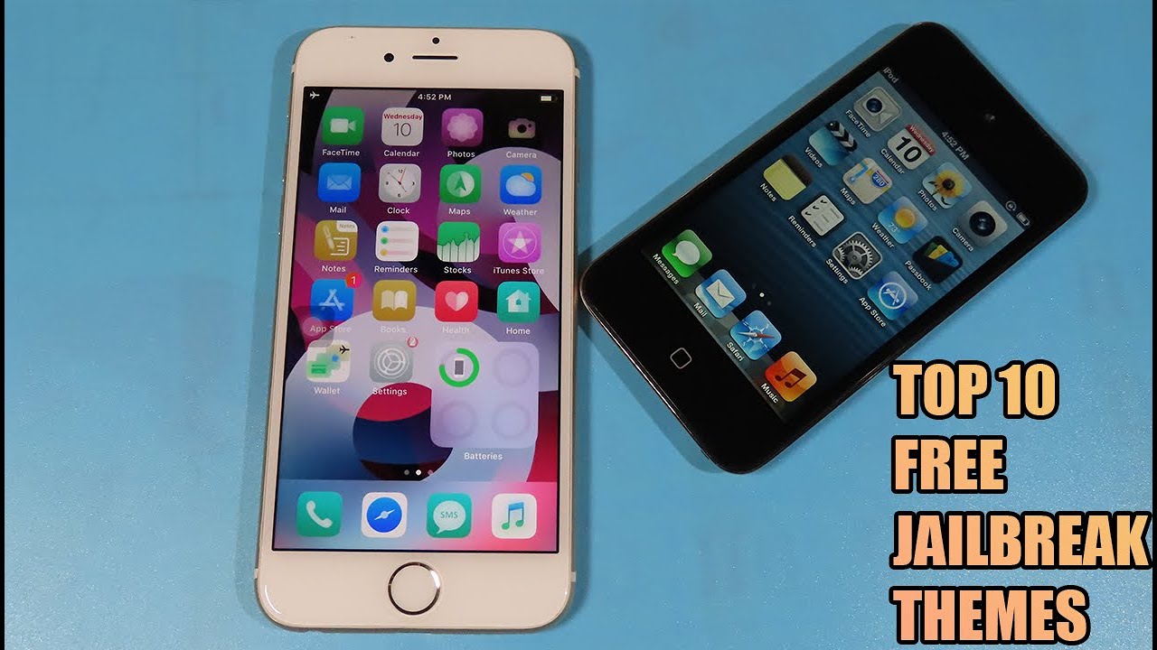 Top 10 Amazing FREE Jailbreak Themes For iOS 12/13/14 2021 YouTube