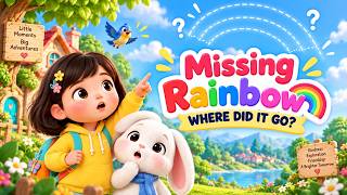 Mia & Bobo and the Missing Rainbow 🌈 | Fun Adventure Story for Kids